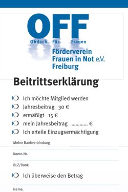 Beitrittserklärung